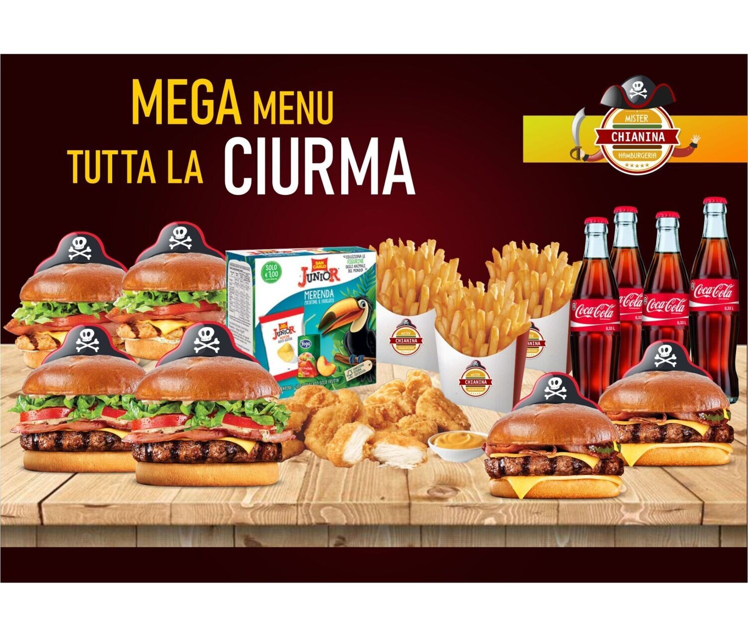 Menu BOX MEGA