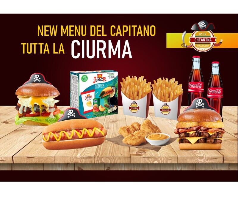 Box Menu del Capitano