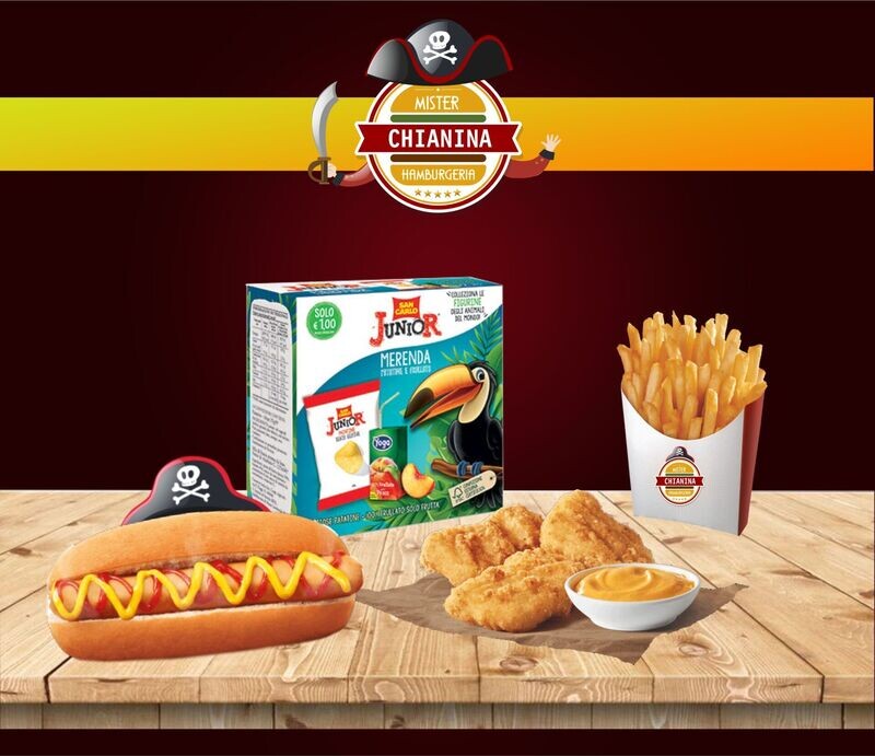 MENU KIDS PIRATA WUSTER