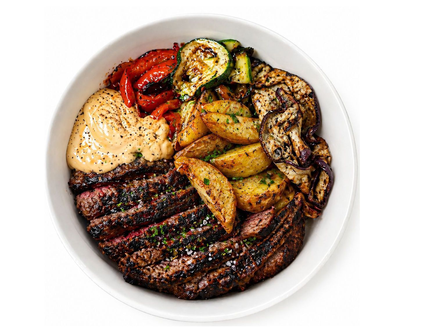 Bowl tagliata di chianina Cawboy