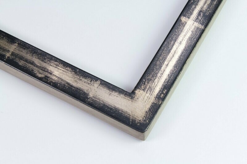 Vergolderrahmen - Mondgold - Schwarz