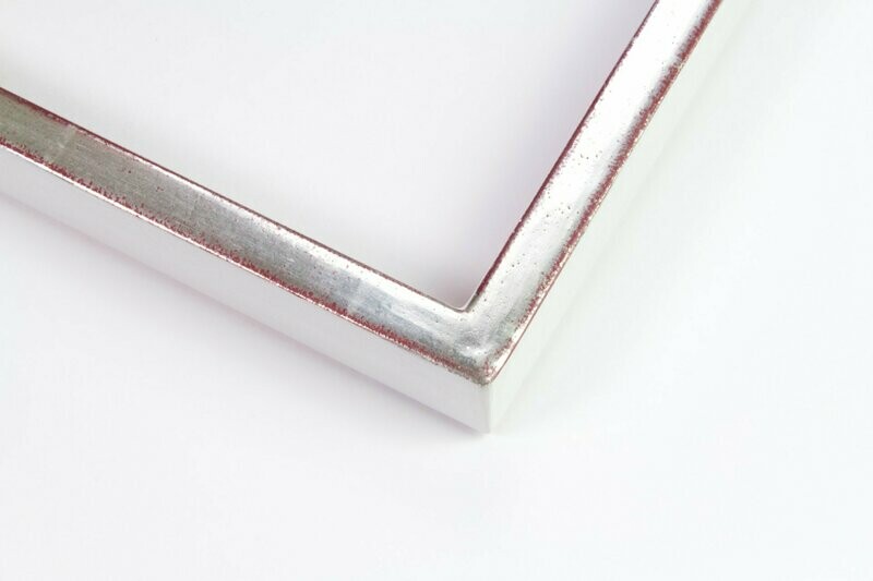 Vergolderrahmen - Weißgold - Rotviolett