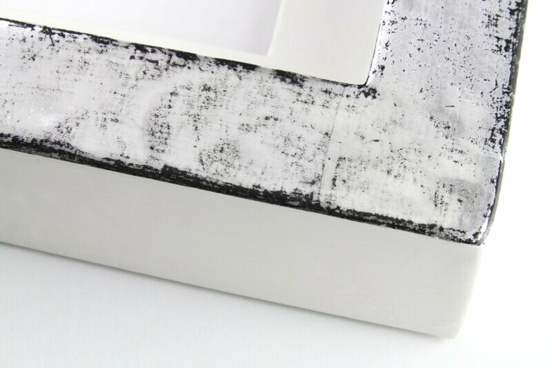 Schattenfugenrahmen - Echtsilber - Schwarz Schattenfugenrahmen - Echtsilber - Schwarz