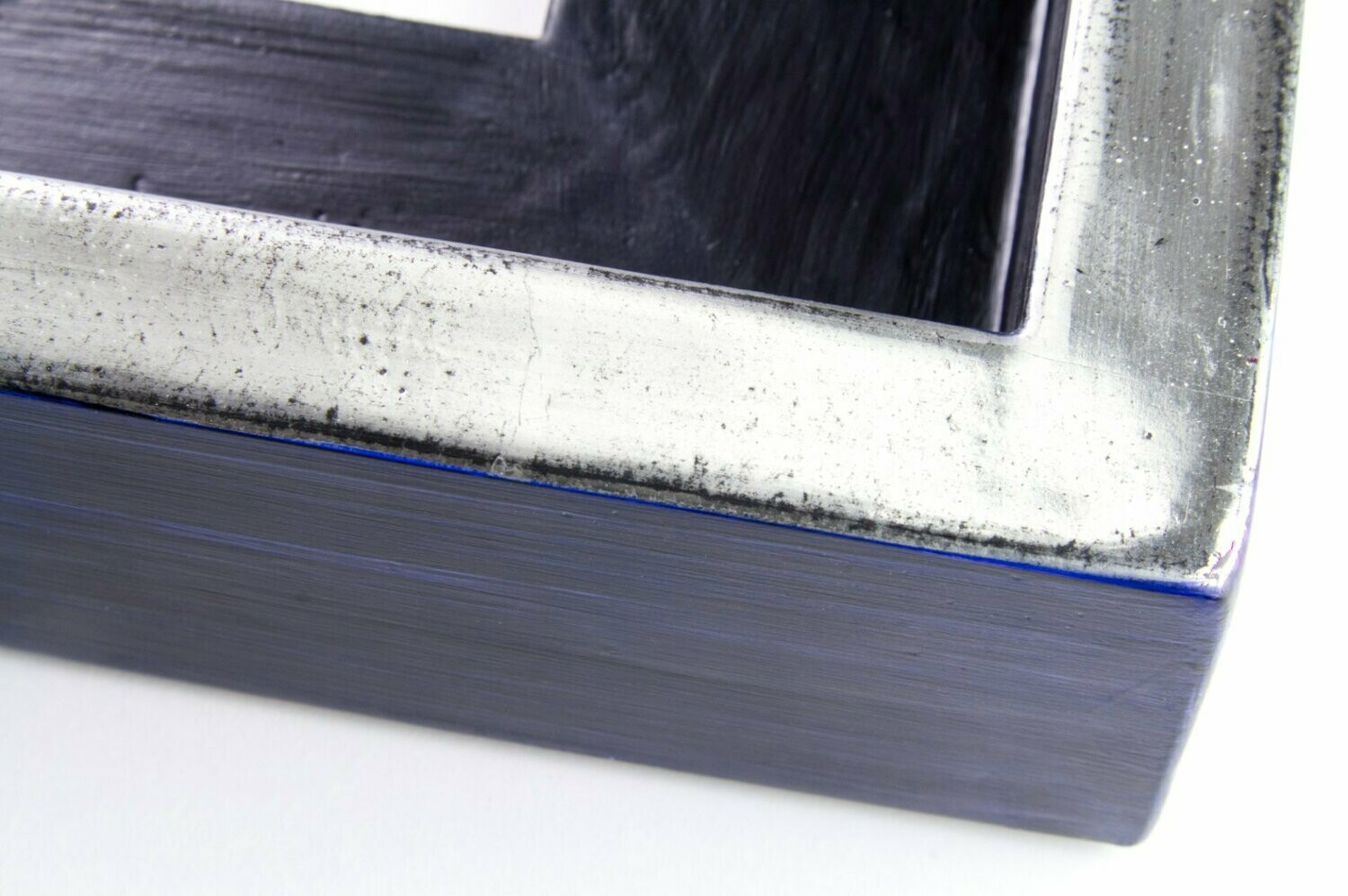 Schattenfugenrahmen - Weißgold - Schwarz Schattenfugenrahmen - Weißgold - Schwarz