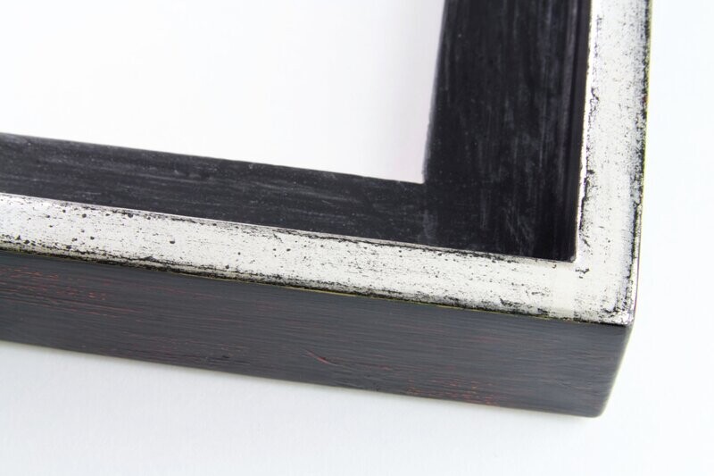 Schattenfugenrahmen - Echtsilber - Schwarz Schattenfugenrahmen - Echtsilber - Schwarz