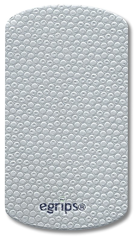Silver Grip Sticker - egrips Skin 3 Pack