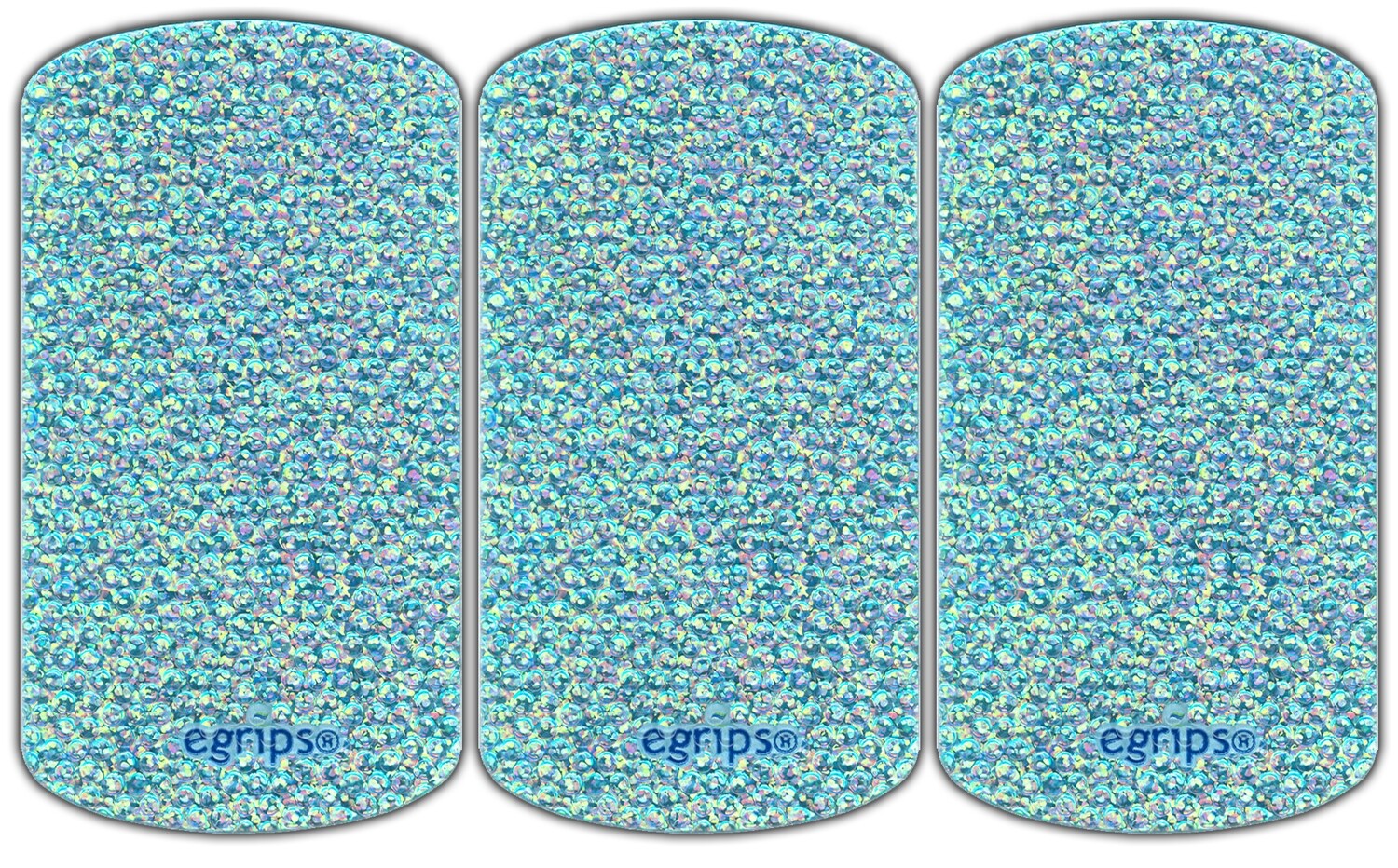 Blue Sparkle Grip - egrips Skin 3 Pack