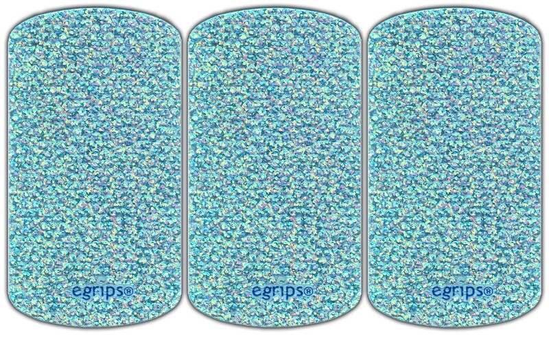 Blue Sparkle Grip - egrips Skin 3 Pack