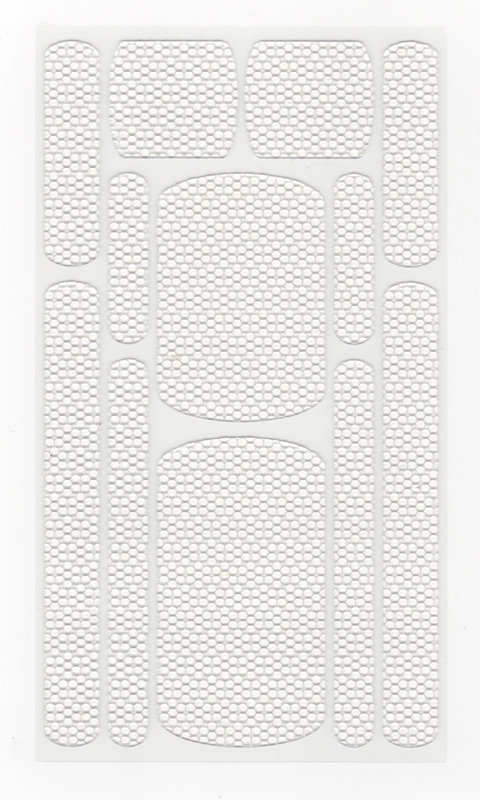 egrips 12 Piece Kit of Various Shapes - Clear 2 Pack (24 pcs) - Anti-Slip Grip Sticker Kit
