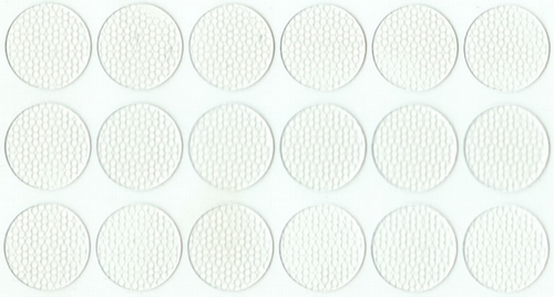egrips 18 Piece Kit of .75&quot; Circles - Clear 2 Pack (36 pcs) - Anti-Slip Grip Sticker Kit