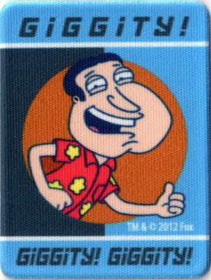 DigiClean Plus AntiBacterial Screen Cleaner - Family Guy - Glenn Quagmire - Giggity! Giggity! Giggity! licensed by Tech Tats