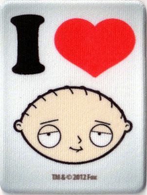 DigiClean Plus AntiBacterial Screen Cleaner - Family Guy - Stewie Griffin - I Love Stewie licensed by Tech Tats