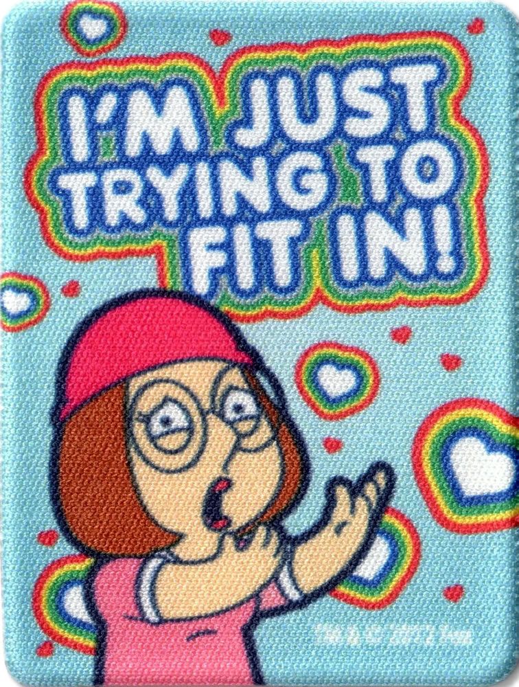 DigiClean Plus AntiBacterial Screen Cleaner - Family Guy - Meg Griffin - I&#39;m Just Trying To Fit In! licensed by Tech Tats