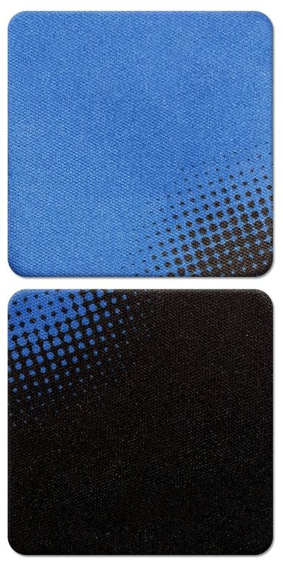 2 Pack - DigiClean Xtra or Plus Antibacterial 1.3&quot; square screen cleaners - Blue Dots