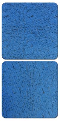 2 Pack - DigiClean Xtra 1.3&quot; square screen cleaners - Blue Splatter