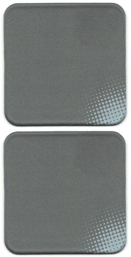 2 Pack - DigiClean Plus 1.3&quot; square screen cleaners - Pink or Gray
