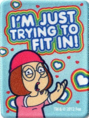DigiClean Plus AntiBacterial Screen Cleaner - Family Guy - Meg Griffin - I&#39;m Just Trying To Fit In! licensed by Tech Tats
