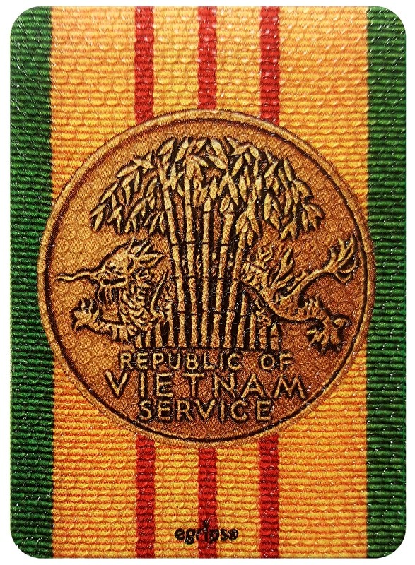 Service Medal Grip Sticker 1 Pack