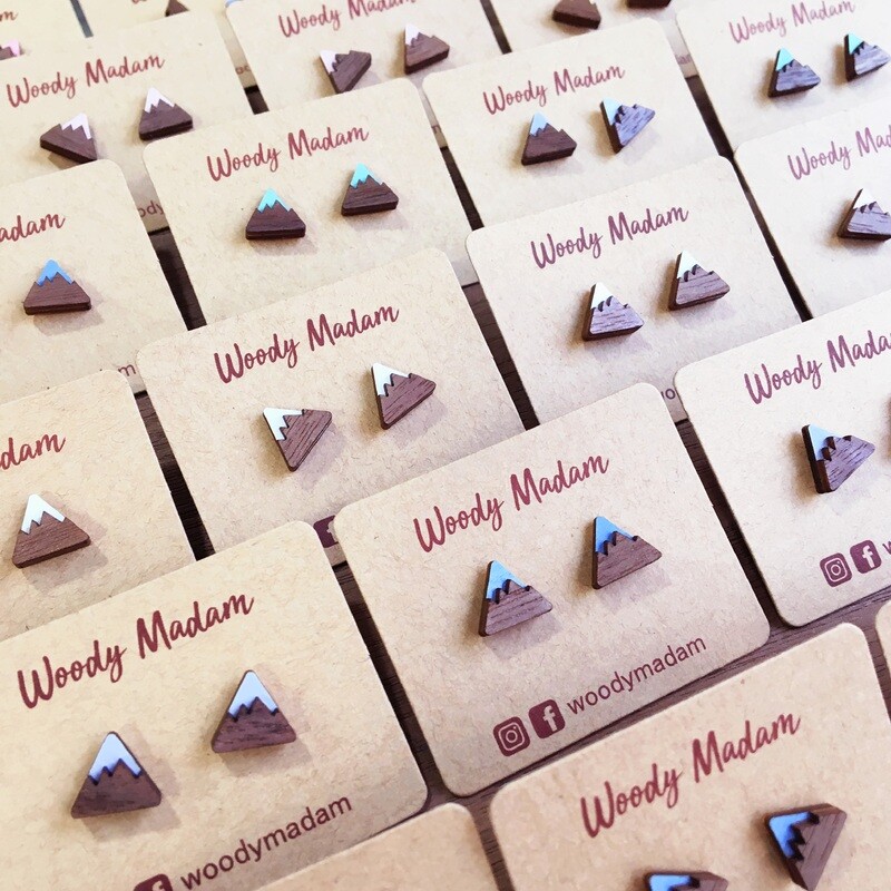 Mount Fuji Series Earrings