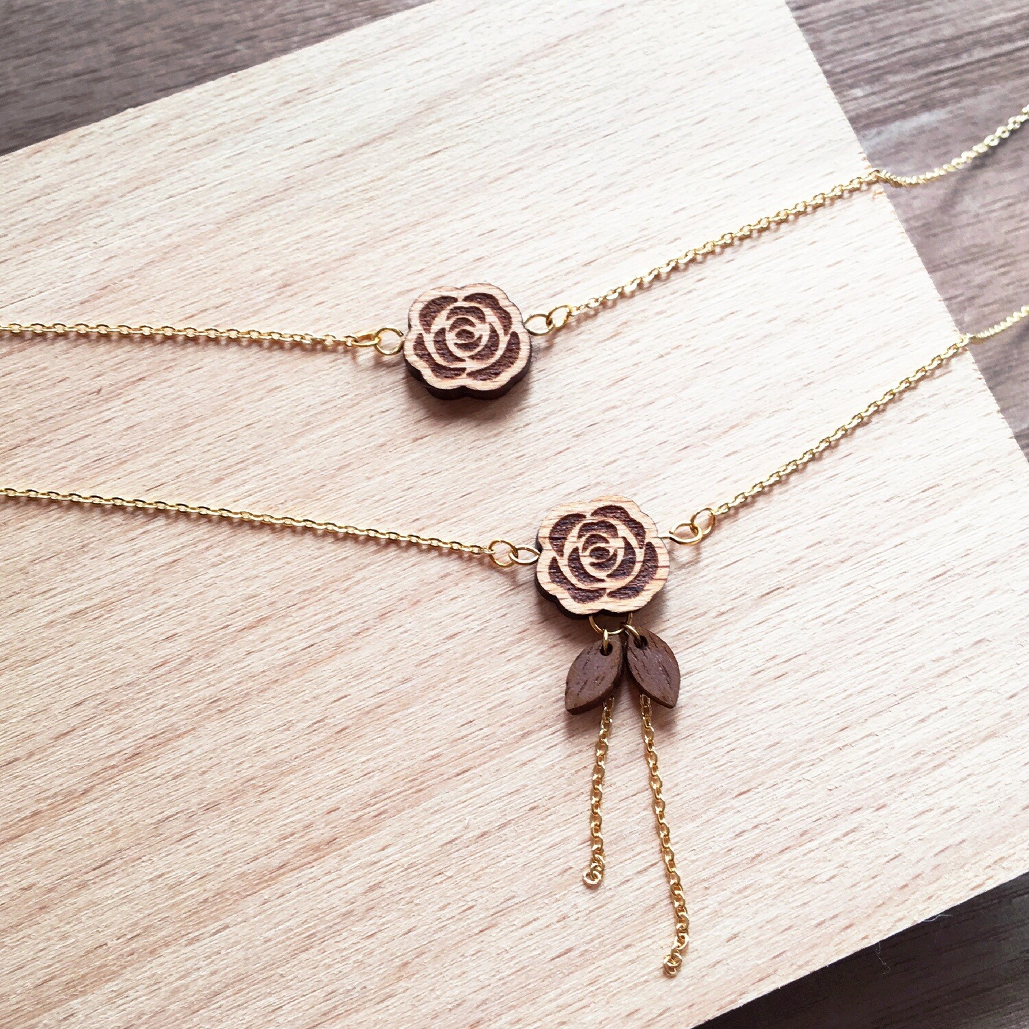 Rose Necklaces