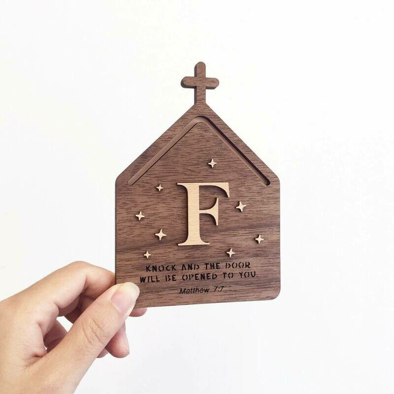 Church Door Sign 教堂門牌 (small size 細版)
