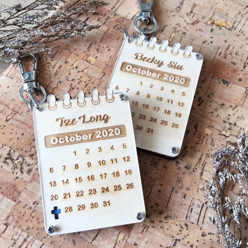 Baptism Keychain 洗禮紀念日匙扣