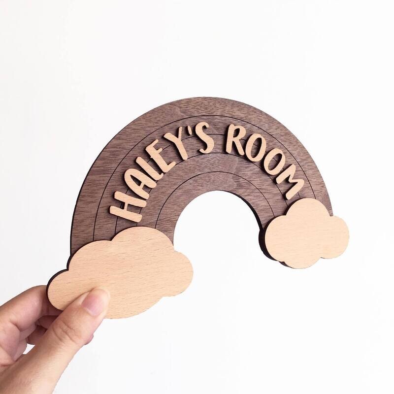 Rainbow Door Sign 彩虹門牌