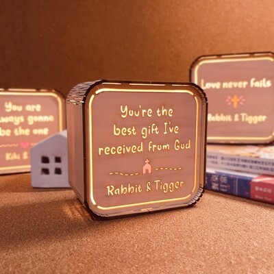 【Valentine&#39;s】Mini Message Light Box