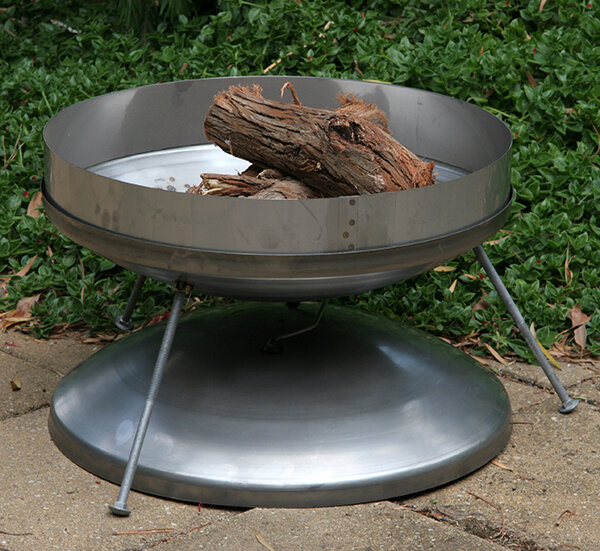 Stainless Steel Fire Pit (No Canvas Bag)
