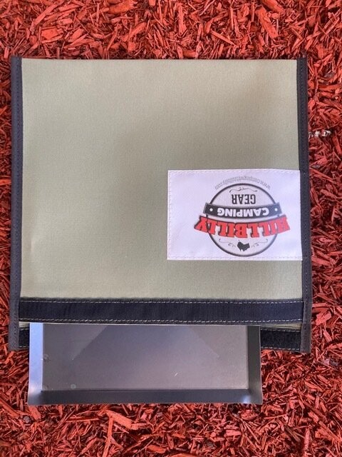 Canvas bag for Hillbilly Butane Hotplate. Also suitable for 230mm, 250mm or 290mm Frypan.