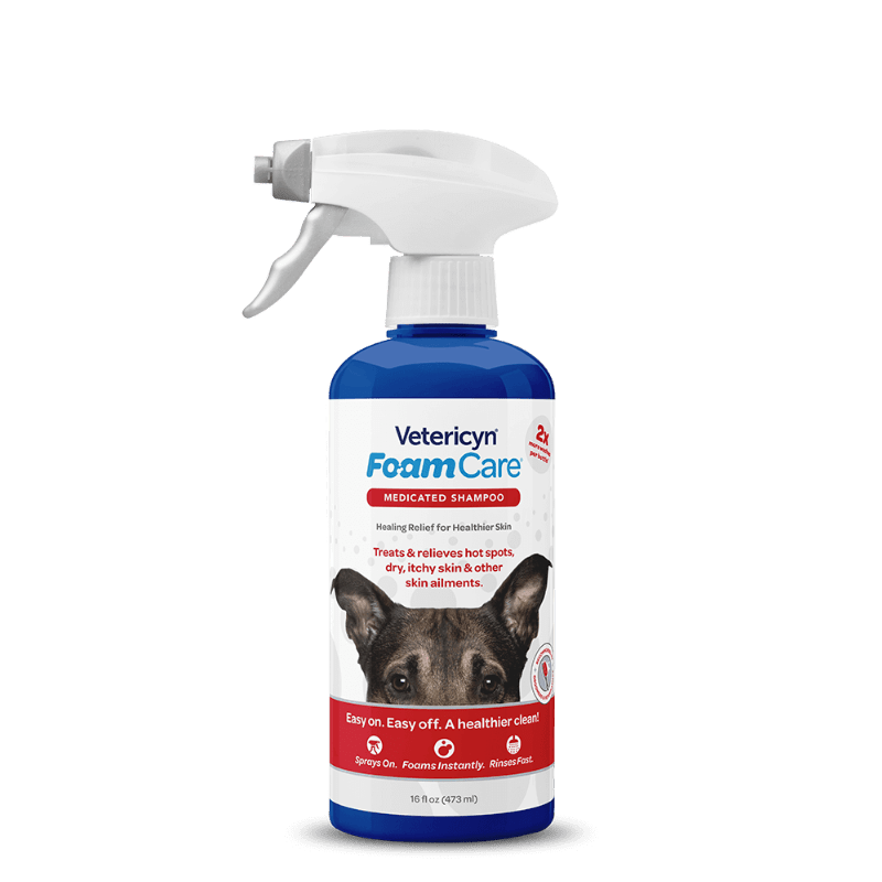 Vetericyn FoamCare Medicated Pet Shampoo