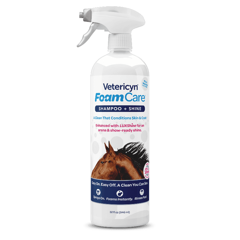 Vetericyn FoamCare Equine Shampoo