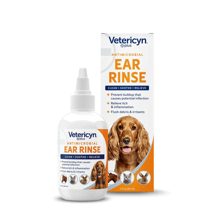 ​Rinçage d&#39;oreille Vetericyn Plus pour tous les animaux