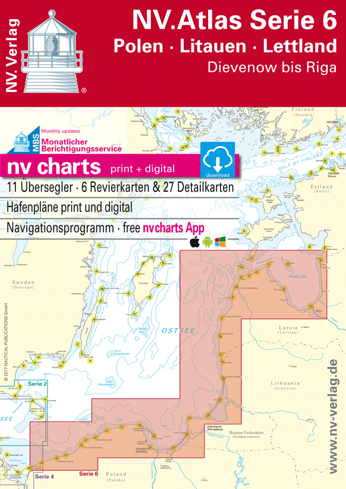 NV Altas Serie 6, Polen - Litauen - Lettland