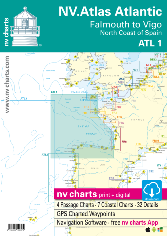 NV Atlas ATL1 Falmouth to Vigo/ North Coast of Spain