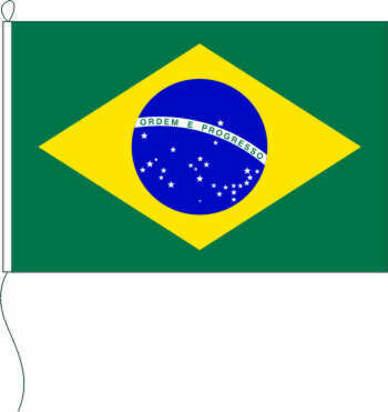 Nationalflagge Brasilien 100x150cm