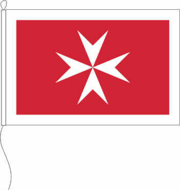 Handelsflagge Malta 100x150cm