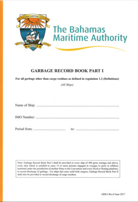 Garbage Record Book (Part 1) Bahamas