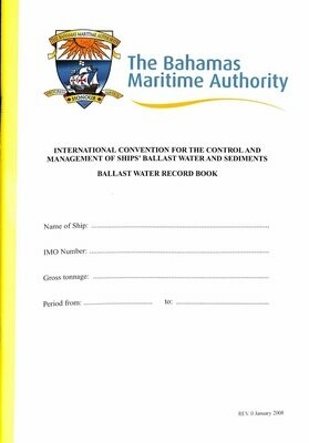 Ballast Water Record Book - Bahamas