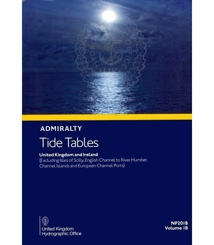 NP201B (2023) ADMIRALTY Tide Tables Vol 1B UK and Ireland