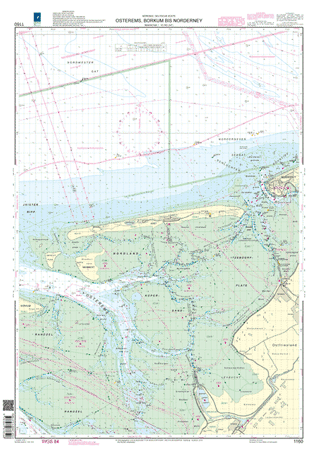 BSH D1160 Osterems, Borkum bis Norderney