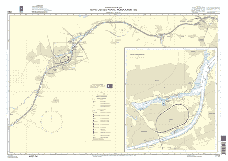 BSH D1720 Nord - Ostsee - Kanal, nördlicher Teil