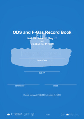 ODS and F-Gas Record Book