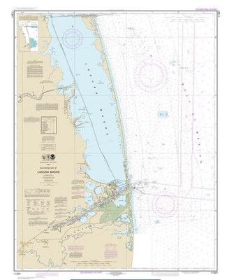 NOAA Chart 11301 - Southern part of Laguna Madre