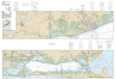 NOAA Chart 11322 - Intracoastal Waterway Galveston Bay to Cedar Lakes