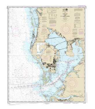 NOAA Chart 11412 - Tampa Bay and St. Joseph Sound