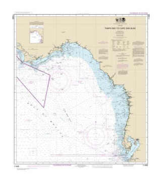 NOAA Chart 11400 - Tampa Bay to Cape San Blas