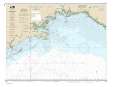 NOAA Chart 11405 - Apalachee Bay