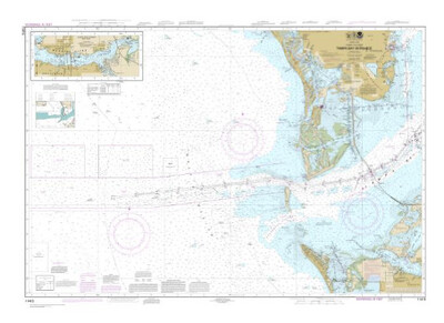 NOAA Chart 11415 - Tampa Bay Entrance; Manatee River Extension
