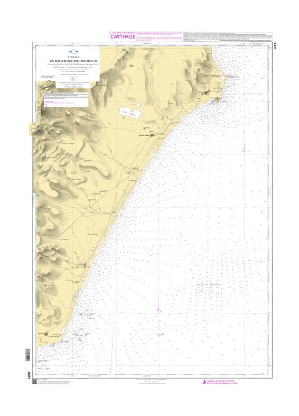 SHOM 4221 - De Kelibia à Ras Mamour